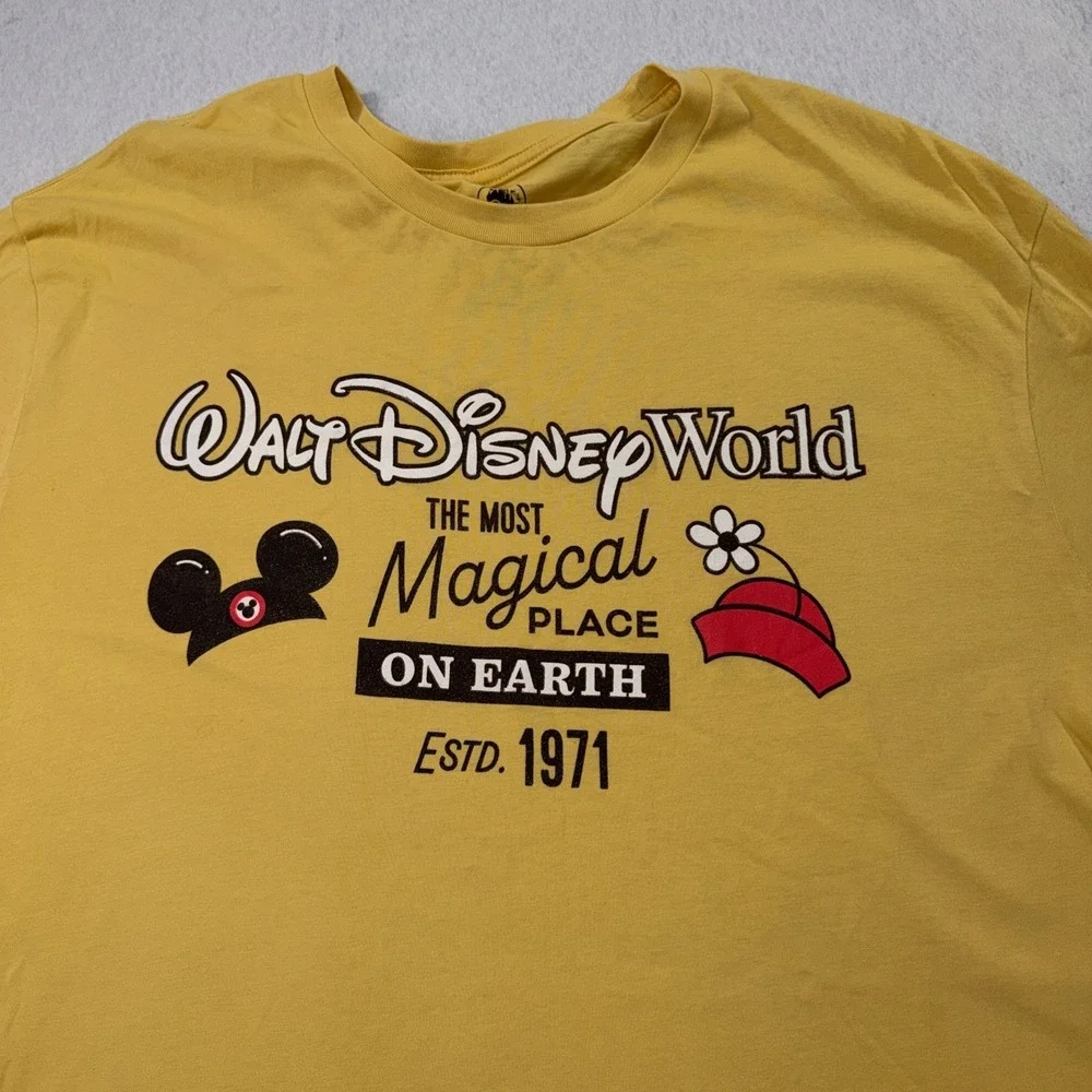 Used Excellent Condition XL WDW Disney World most magical place on earth t shirt